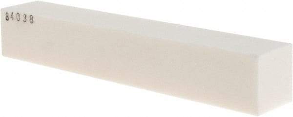 Made in USA - 150 Grit Aluminum Oxide Rectangular Dressing Stick - 6 x 1 x 1, Very Fine Grade, Vitrified Bond - All Tool & Supply