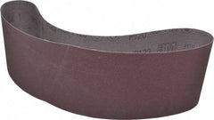 3M - 6" Wide x 48" OAL, 120 Grit, Aluminum Oxide Abrasive Belt - Aluminum Oxide, Fine, Coated, X Weighted Cloth Backing, Series 241D - All Tool & Supply