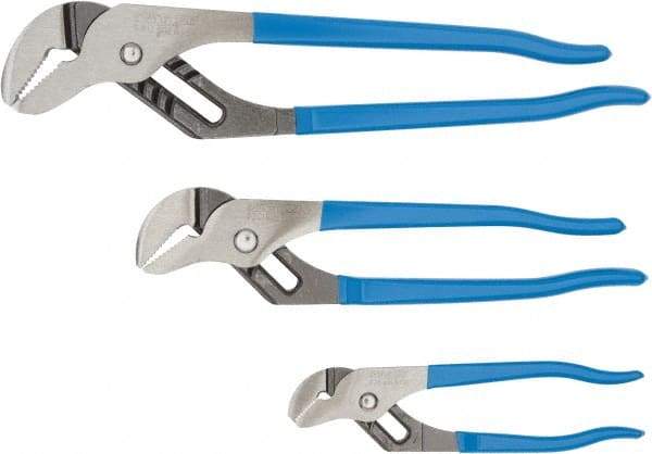 Channellock - 3 Piece Tongue & Groove Plier Set - Comes in Display Card - All Tool & Supply