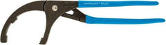 Channellock - 4-1/4" Max Diam, Adjustable Oil Filter Plier - 12" OAL, 4-1/4 Max Capacity, Oil Filter Plier - All Tool & Supply