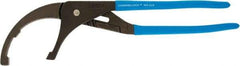 Channellock - 5-1/2" Max Diam, Adjustable Oil Filter Plier - 15" OAL, 5-1/2 Max Capacity, Oil Filter Plier - All Tool & Supply