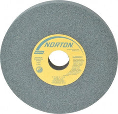 Norton - 7" Diam x 1-1/4" Hole x 3/4" Thick, J Hardness, 80 Grit Surface Grinding Wheel - Silicon Carbide, Type 1, Medium Grade, 3,600 Max RPM, Vitrified Bond, No Recess - All Tool & Supply