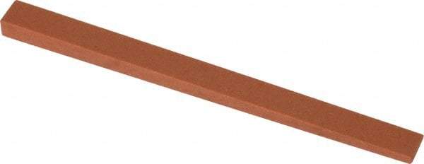 Norton - 4" Long x 5/16" Wide x 5/16" Thick, Aluminum Oxide Sharpening Stone - Taper, Fine Grade - All Tool & Supply