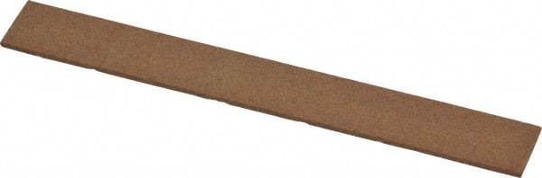 Norton - 4" Long x 1/2" Wide x 1/16" Thick, Aluminum Oxide Sharpening Stone - Taper, Medium Grade - All Tool & Supply