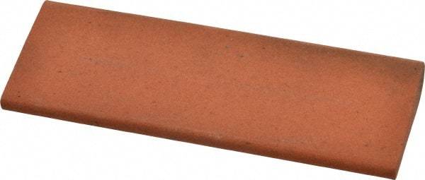 Norton - 4-1/2" Long x 1-3/4" Diam x 1/2" Thick, Aluminum Oxide Sharpening Stone - Round Edge Slip, Fine Grade - All Tool & Supply