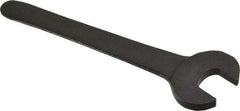 Martin Tools - 7/16" Standard Extra Thin Open End Wrench - 4" OAL, Single End, Black Finish, 15° Head Angle - All Tool & Supply