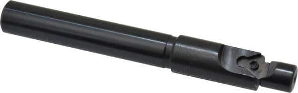 Cutting Tool Technologies - 19/32 Inch Diameter, Solid Pilot, Straight 1/2 Inch Shank Diameter, 3 Insert, Indexable Counterbore - 4-3/8 Inch Overall Length, TPGH Insert - All Tool & Supply