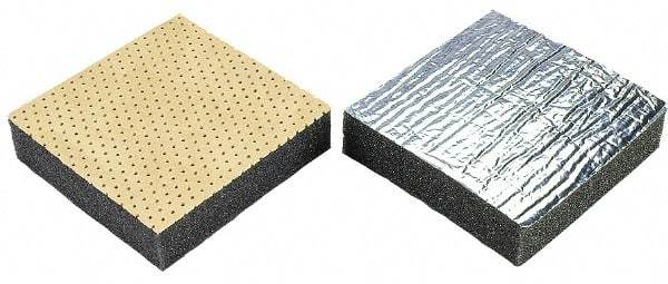 American Acoustical Products - 54" Long x 40" Wide, Polyurethane Foam Sheet - ASTM Specification, Gray - All Tool & Supply