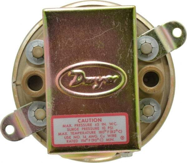 Dwyer - Low Differential Pressure Switch - 1/8 Inch Thread, 10 Maximum PSI, Low Differential Pressure Switches - All Tool & Supply