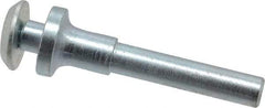 Value Collection - 1/4" Hole, Wheel Mandrel - 2-1/8" OAL, 3/8" Max Wheel Width, 1/4" Shank Diam - All Tool & Supply