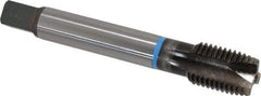 Emuge - 3/4-10 UNC, 3 Flutes, Plug Chamfer, Nitride Finish, Cobalt Spiral Point STI Tap - 0.697" Shank Diam, 3B Class of Fit, Series Rekord B-VA - Exact Industrial Supply