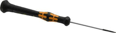 Wera - Electronic/Electrostatic Slotted Screwdriver - Round Shank, Ergonomic Handle - All Tool & Supply