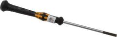 Wera - Electronic/Electrostatic Slotted Screwdriver - Round Shank, Ergonomic Handle - All Tool & Supply