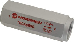 Norgren - 3/4" NPT Low Flow Air Fuse - 0 to 232 psi, Shutoff Valve & Aluminum Material - All Tool & Supply