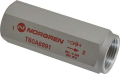 Norgren - 3/4" NPT High Flow Air Fuse - 0 to 232 psi, Shutoff Valve & Aluminum Material - All Tool & Supply