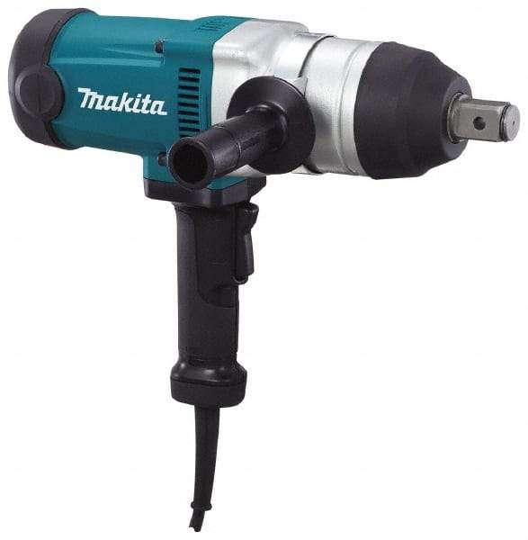 Makita - 1" Drive, 738 Ft/Lb Torque, Pistol Grip Handle, 1,400 RPM, Impact Wrench - 12 Amps, 120 Volts - All Tool & Supply