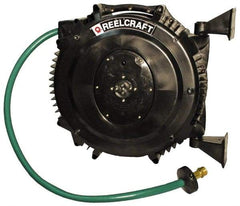 Reelcraft - 50' Spring Retractable Hose Reel - 125 psi, Hose Included - All Tool & Supply