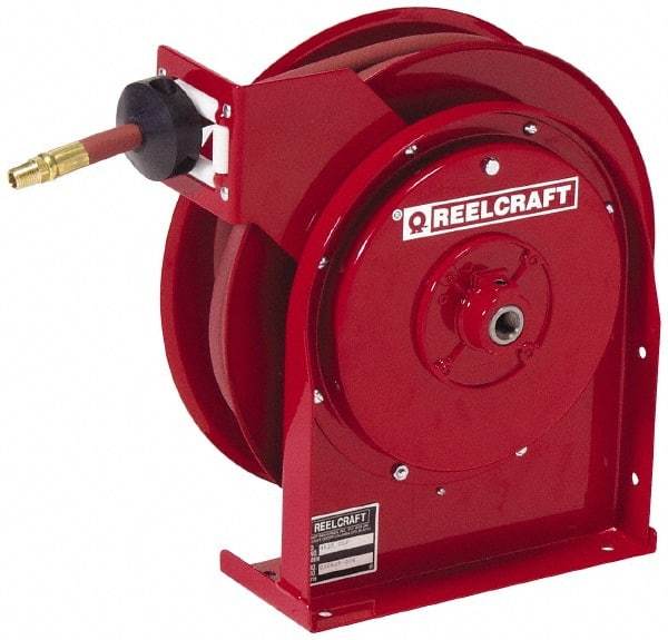 Reelcraft - 50' Spring Retractable Hose Reel - 300 psi, Hose Included - All Tool & Supply