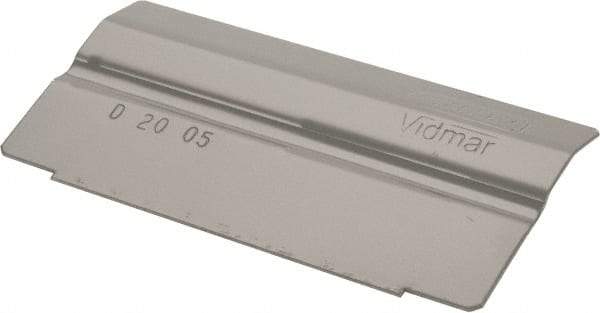 Vidmar - Tool Box Steel Drawer Divider - 3-1/2" Wide x 3-7/8" Deep x 1-7/8" High, Gray, For Vidmar Cabinets - All Tool & Supply