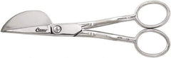 Clauss - 1-1/4" LOC, 6" OAL Carbon Steel Nap Shears - Offset Handle, For General Purpose Use - All Tool & Supply