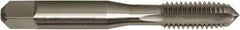 Vermont Tap & Die - #5-40 UNC 2/2B/3B 3 Flute Bright Finish High Speed Steel Straight Flute Standard Hand Tap - Plug, Right Hand Thread, 1-15/16" OAL, 5/8" Thread Length, H2 Limit, Oversize - All Tool & Supply