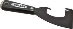 Hyde Tools - Stiff Carbon Steel 1-Edge Scraper - 3" Blade Width x 4-1/2" Blade Length, Nylon Handle - All Tool & Supply