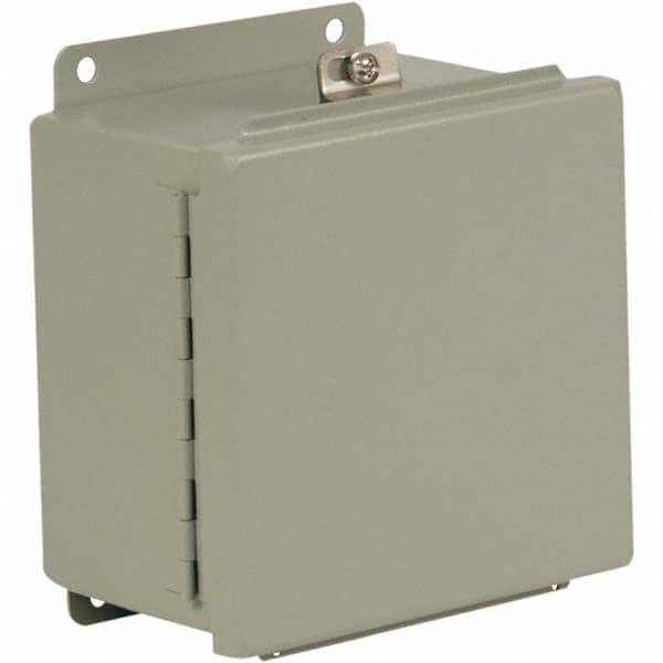 Wiegmann - NEMA 4 Steel Standard Enclosure with Continuous Hinge Cover - All Tool & Supply