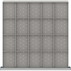 LISTA - 20-Compartment Drawer Divider Layout for 3.15" High Drawers - All Tool & Supply