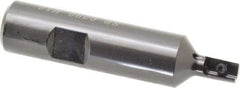 Carmex - 0.39" Cut Diam, 0.51" Max Depth of Cut, 3/4" Shank Diam, Indexable Thread Mill - Insert Style I/E, 12mm Insert Size, 1 Insert, Toolholder Style SR, 3.35" OAL - All Tool & Supply