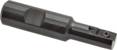 Carmex - 0.67" Cut Diam, 1.18" Max Depth of Cut, 3/4" Shank Diam, Indexable Thread Mill - Insert Style I/E, 14mm Insert Size, 1 Insert, Toolholder Style SR, 3.35" OAL - All Tool & Supply