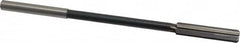 Interstate - 0.384" High Speed Steel 6 Flute Chucking Reamer - All Tool & Supply