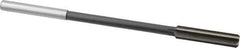 Interstate - 0.385" High Speed Steel 6 Flute Chucking Reamer - Straight Flute, 0.3105" Straight Shank - All Tool & Supply