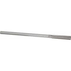 Interstate - 0.3805" High Speed Steel Chucking Reamer - All Tool & Supply