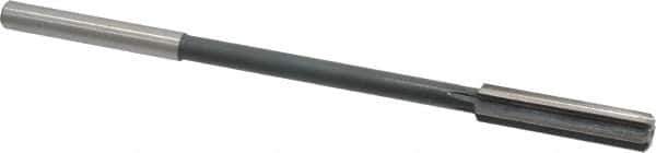 Interstate - 0.402" High Speed Steel 6 Flute Chucking Reamer - Straight Flute, 0.3105" Straight Shank - All Tool & Supply