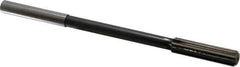 Interstate - 0.43" High Speed Steel 8 Flute Chucking Reamer - Straight Flute, 0.373" Straight Shank - All Tool & Supply