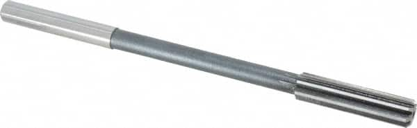 Interstate - 0.443" High Speed Steel 8 Flute Chucking Reamer - All Tool & Supply