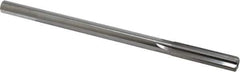 Interstate - 0.472" High Speed Steel 8 Flute Chucking Reamer - Straight Flute, 0.4355" Straight Shank - All Tool & Supply