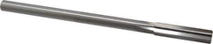 Interstate - 1/2" High Speed Steel 8 Flute Chucking Reamer - Straight Flute, 0.4355" Straight Shank - All Tool & Supply