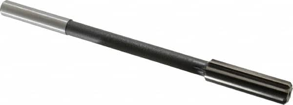 Interstate - 0.564" High Speed Steel 8 Flute Chucking Reamer - All Tool & Supply