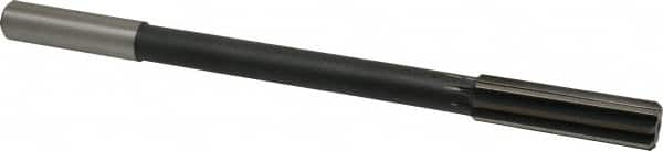 Interstate - 0.629" High Speed Steel 8 Flute Chucking Reamer - All Tool & Supply