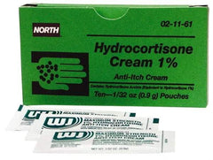 North - 1/32 oz Anti-Itch Relief Cream - Comes in Packet, Hydrocortisone - All Tool & Supply