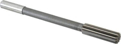 Interstate - 0.786" High Speed Steel 10 Flute Chucking Reamer - Straight Flute, 5/8" Straight Shank - All Tool & Supply