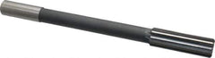 Interstate - 0.867" High Speed Steel 10 Flute Chucking Reamer - Straight Flute, 3/4" Straight Shank - All Tool & Supply