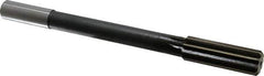 Interstate - 0.874" High Speed Steel 10 Flute Chucking Reamer - Straight Flute, 3/4" Straight Shank - All Tool & Supply