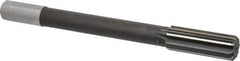 Interstate - 1" High Speed Steel 10 Flute Chucking Reamer - Straight Flute, 7/8" Straight Shank - All Tool & Supply