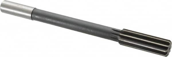 Interstate - 0.904" High Speed Steel 10 Flute Chucking Reamer - All Tool & Supply