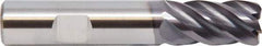 M.A. Ford - 1/2", 5 Flute, Solid Carbide, 0.015" Corner Radius End Mill - 3" OAL, 1" LOC - All Tool & Supply