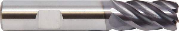 M.A. Ford - 1/2", 5 Flute, Solid Carbide, 0.03" Corner Radius End Mill - 2-1/2" OAL, 5/8" LOC - All Tool & Supply