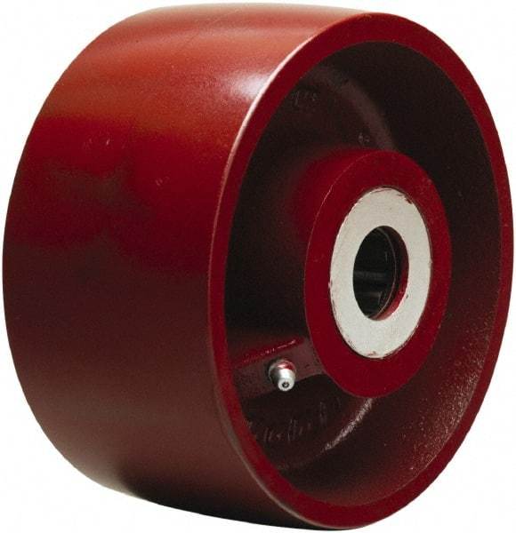 Hamilton - 7 Inch Diameter x 3 Inch Wide, Cast Iron Caster Wheel - 3,000 Lb. Capacity, 3-1/4 Inch Hub Length, 1 Inch Axle Diameter, Tapered Roller Bearing - All Tool & Supply