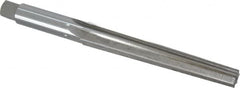 Interstate - 0.45" Small End, 0.617" Large End, 9/16" Shank, 4" Flute, Brown and Sharpe Taper Reamer #5 - All Tool & Supply